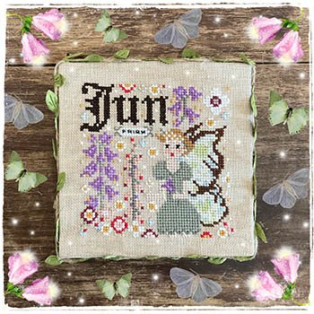 June Fairy - Magical Year 2026 - Cross Stitch Pattern