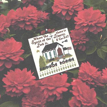 Patriotic Blessings - Cross Stitch Pattern