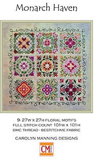 Monarch Haven - Cross Stitch Pattern