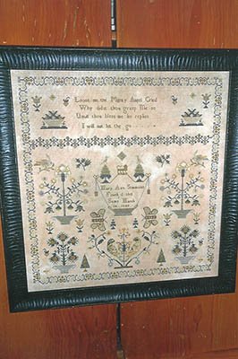 Mary Ann Simmons 1848 Sampler - Cross Stitch Pattern