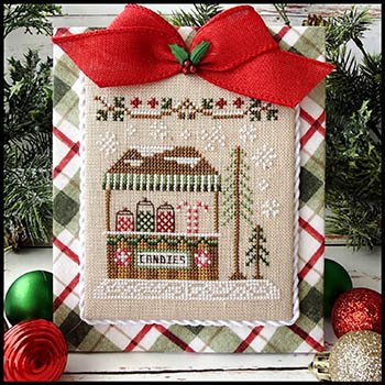Christmas Market: Candy Stand - Cross Stitch Pattern