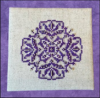 Violet Maze - Cross Stitch Pattern