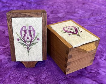 Tulip Box - Cross Stitch Pattern
