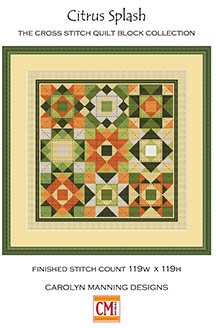 Citrus Splash - Cross Stitch Pattern