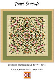 Floral Serenade - Cross Stitch Pattern
