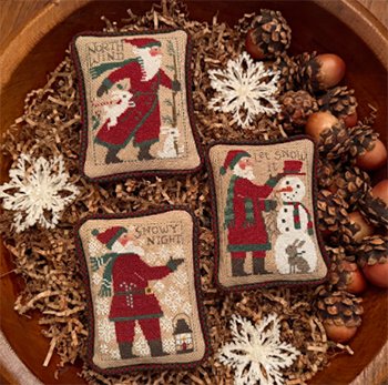 Santas Revisited XIII 2018, 2020, 2023 - Christmas Pattern
