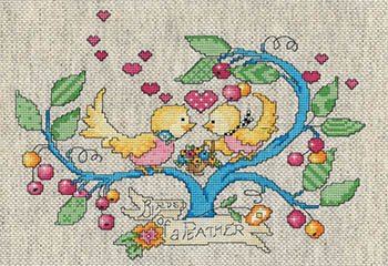 Birds Of A Feather - Cross Stitch Pattern