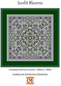 Sunlit Blooms - Cross Stitch Pattern