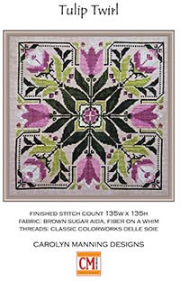 Tulip Twirl - Cross Stitch Pattern