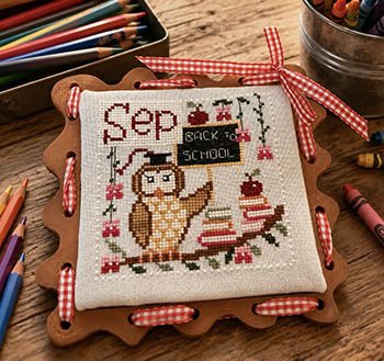 12 Months With Romy Sandy: September Cross Stitch Pattern