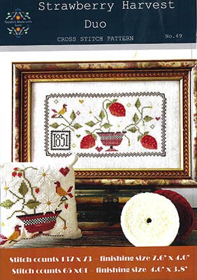 Strawberry Harvest Duo - Cross Stitch Stitch