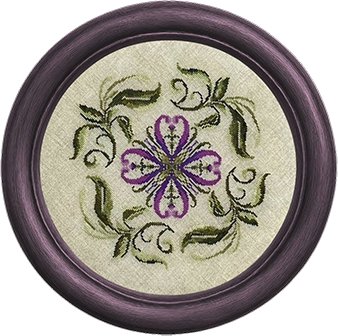 Violet Whispers - Cross Stitch Pattern