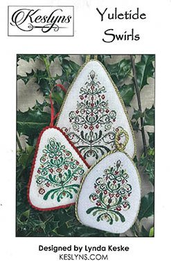 Yuletide Swirls - Christmas Cross Stitch Pattern