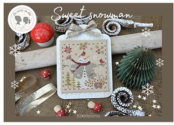 Sweet Snowman - Cross Stitch Pattern