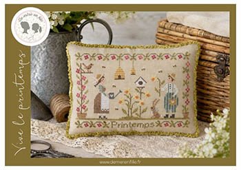 Vive Le Printemps - Cross Stitch Pattern