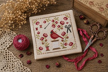 Cardinal Brodeur - Cross Stitch Pattern