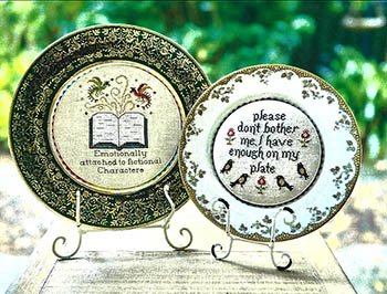 Plate-itudes - Cross Stitch Pattern