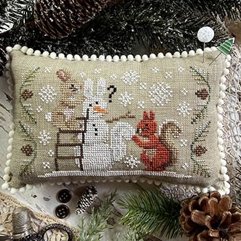 Snowman Lookalike: Bunny Squirrel - Cross Stitch Pattern