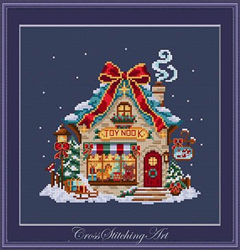 Toy Nook - Christmas Cross Stitch Pattern