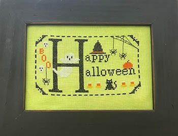 H Is For Halloween - Cross Stitch Pattern
