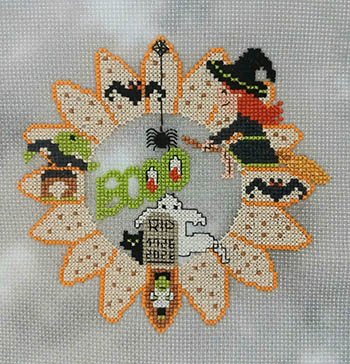 Sunflower Spoooootacular - Halloween Cross Stitch Pattern