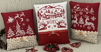 Christmas Trio - Cross Stitch Pattern