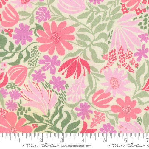 Floriori Meadow Flamingo - Quilt Fabric