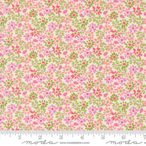 Floriori Ladybug Flamingo - Quilt Fabric