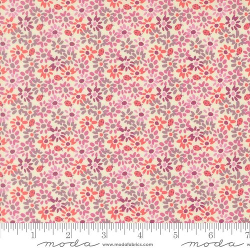 Floriori Ladybug Lilac - Quilt Fabric