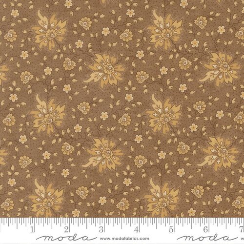 Wild Orchid Bloom Earth - Quilt Fabric