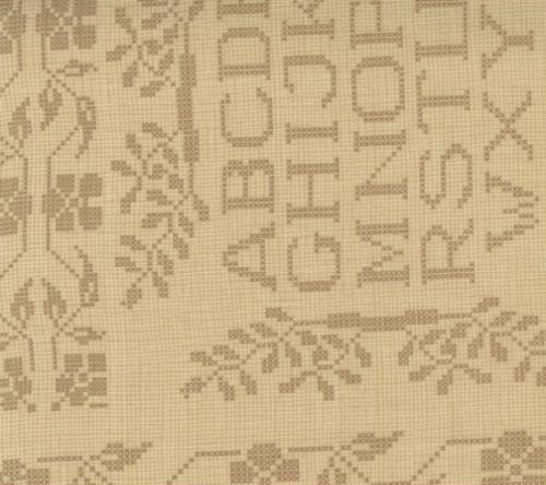 Threads That Bind Parchment 1 - Quilt Fabric
