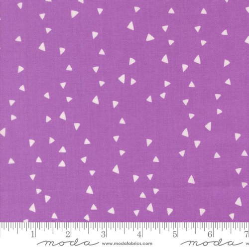 Makers Delight Triangle Sugar Plum - Quilt Fabric