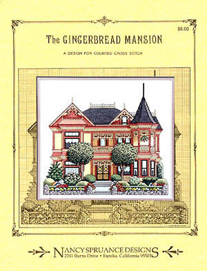 Gingerbread Mansion - Cross Stitch Pattern