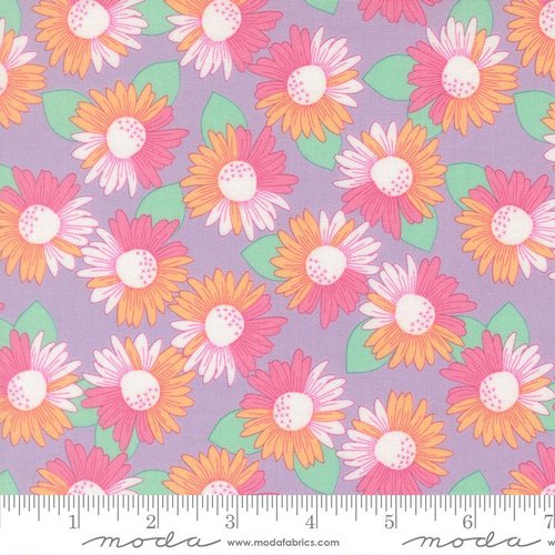 Joysome Blossoms Wisteria - Quilt Fabric