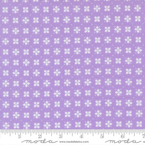 Joysome Dotted Blooms Lavender - Quilt Fabric