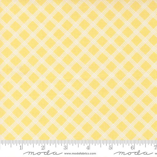 Joysome Gingham Sunshine - Quilt Fabric