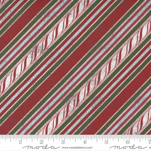 Peppermint Bark Candy Cane - Candy Stripes - Quilt Fabric