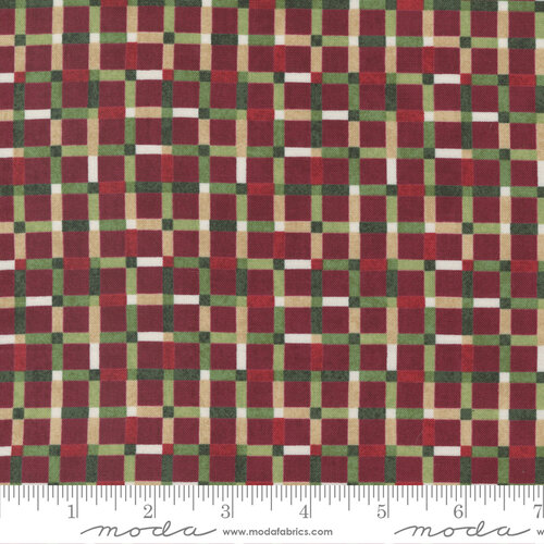 Jolly Good Cranberry - Merry Little - Quilt Fabric