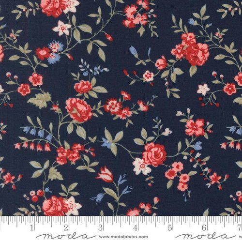 Blossom Jubilee Flowers Nightfall - Quilt Fabric