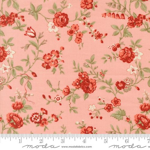 Blossom Jubilee Flowers Blush - Quilt Fabric