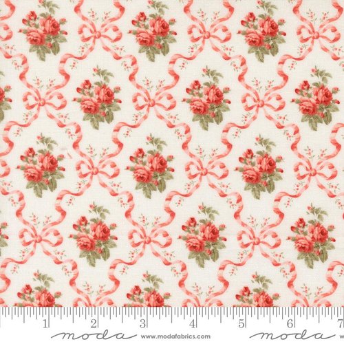 Blossom Jubilee Ribbon Cloud - Quilt Fabric