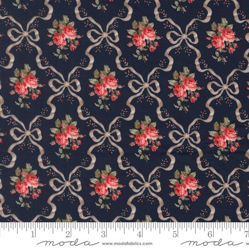 Blossom Jubilee Ribbon Nightfall - Quilt Fabric