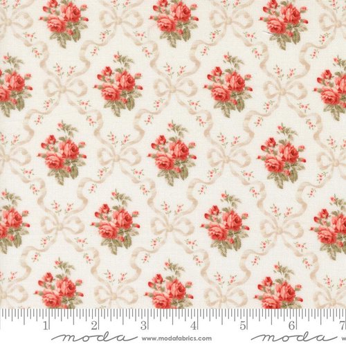 Blossom Jubilee Ribbon Cloud Stone - Quilt Fabric