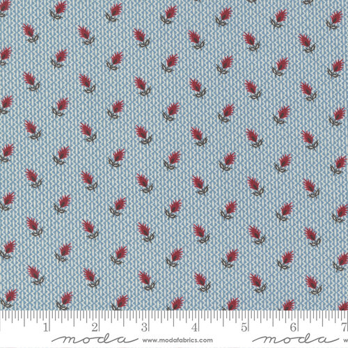 Florences Fancy Blue - Mary Florence Blenders - Quilt Fabric