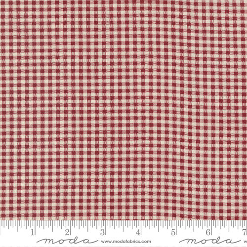 Florences Fancy Red - Everyday Gingham - Quilt Fabric