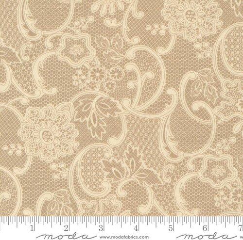 Lydias Lace Toast - Quilt Fabric