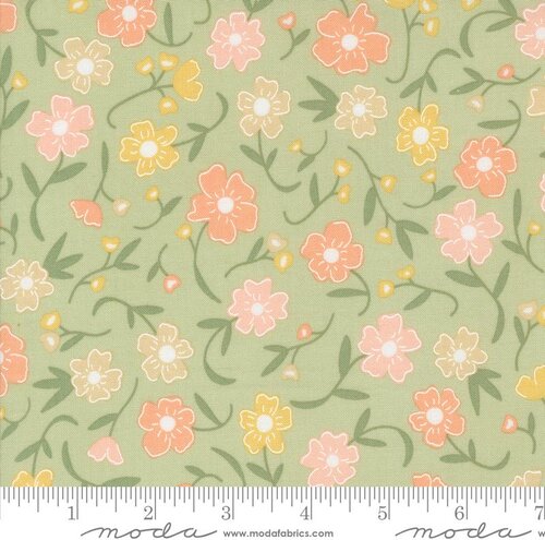 Flower Girl Pear - Quilt Fabric