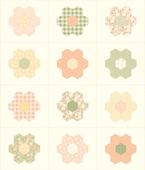 Flower Girl Multi - Panel