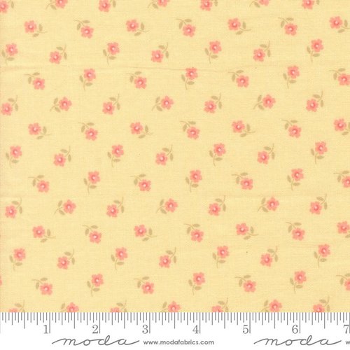 Handmade Sweetness Buds Sunshine - Quilt Fabric