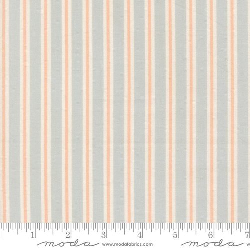Handmade Sweetness Stripes Powder Blue - Quilt Fabric